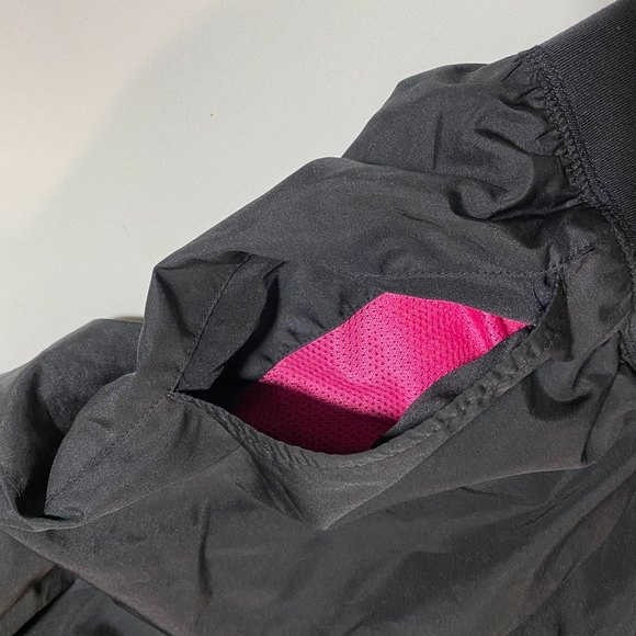 Athletic Works Ladies Activewear Elastic Drawstring Pants Size 12/14 Black Pink - Picture 6 of 9